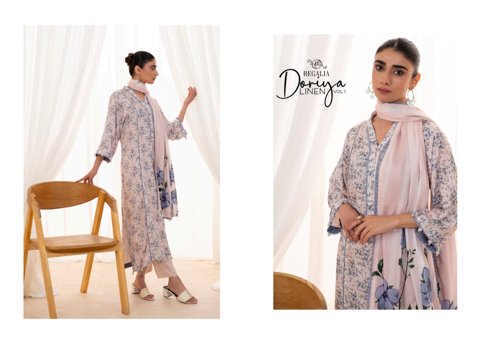 Doriya Linen Vol-1 Collection – Premium Linen Suits | Latest 2025 Catalog
