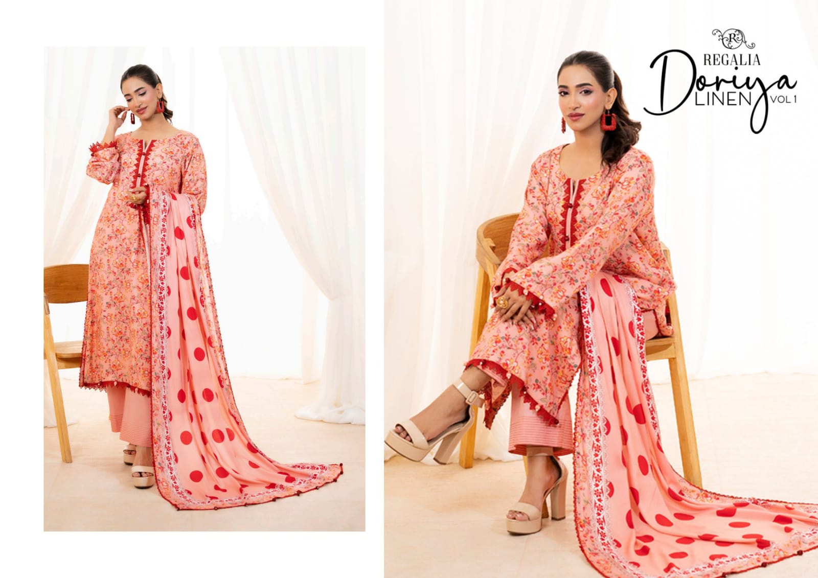 Doriya Linen Vol-1 Collection – Premium Linen Suits | Latest 2025 Catalog