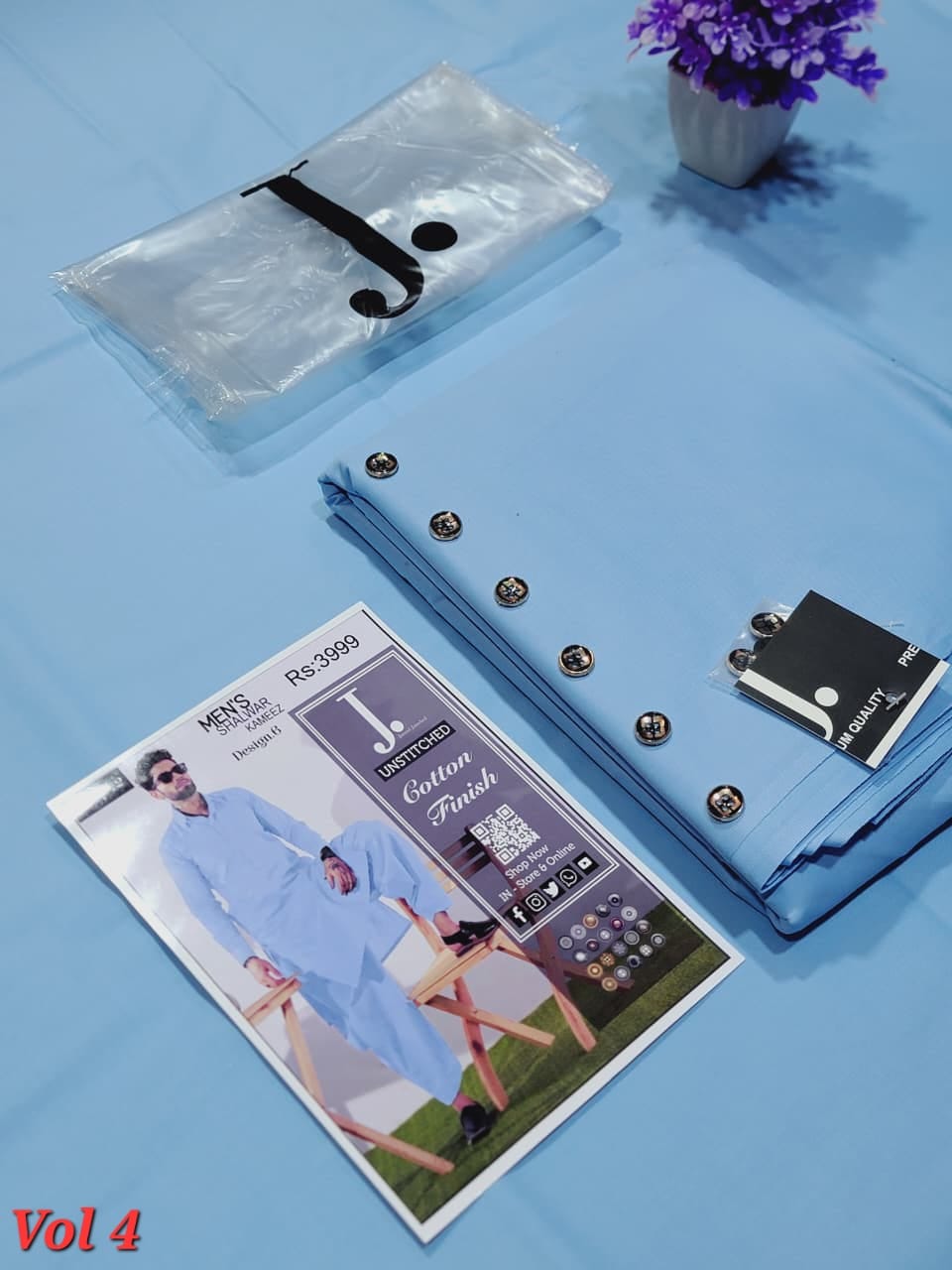 J. New Colours! 🌟 Unstiched Kurta Salwar Fabric that's super soft